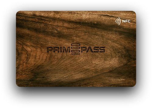 Natural Wood Card